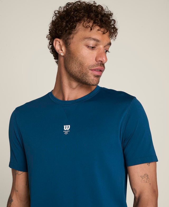M Breakpoint Seamless Tee Poseidon