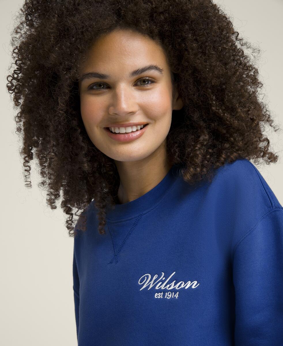 Wilson America Crewneck - Blue Quartz