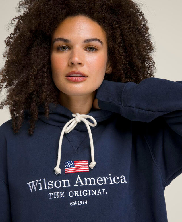 Wilson America Hoodie - Classic Navy