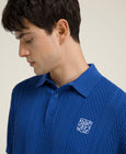 Biltmore Cable Polo - Royal Blue