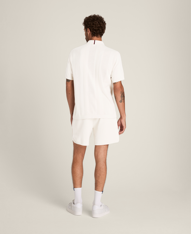 Lafayette Pique Button Up Polo