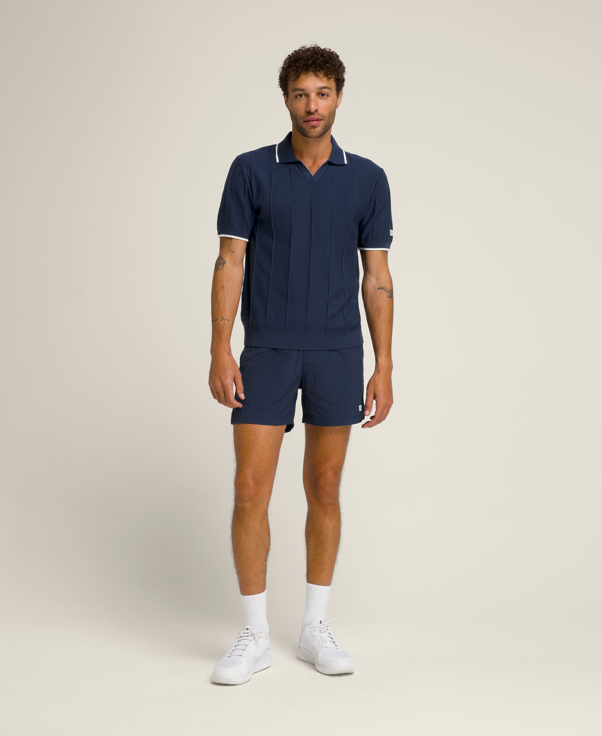 Club Essex Knit Polo - Classic Navy