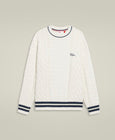 Heritage Cable Knit Sweater - Tan