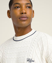 Heritage Cable Knit Sweater - Tan