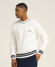Heritage Cable Knit Sweater - Tan
