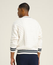 Heritage Cable Knit Sweater - Tan
