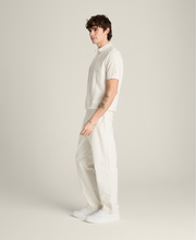 Tech Linen Knit Polo