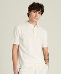 Tech Linen Knit Polo