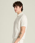 Tech Linen Knit Polo