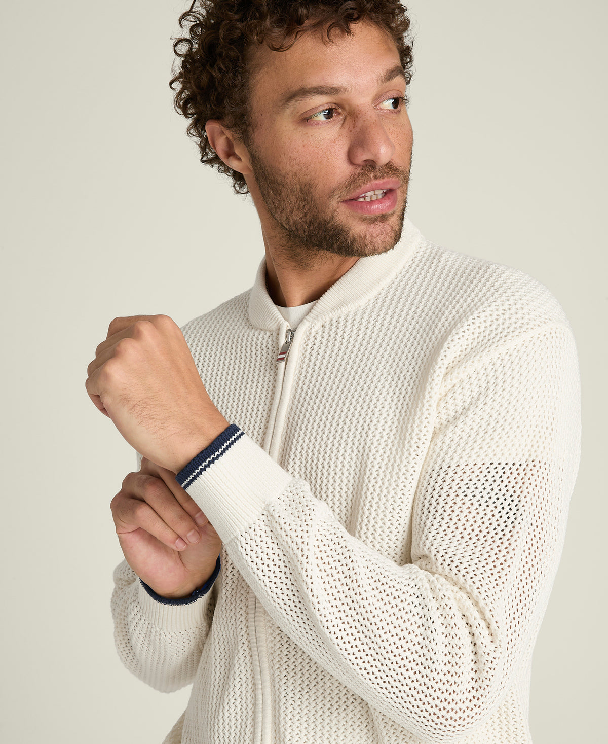 Knit Full-Zip Jacket