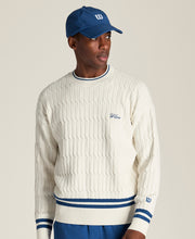 Tennis Club Cable Crew Sweater