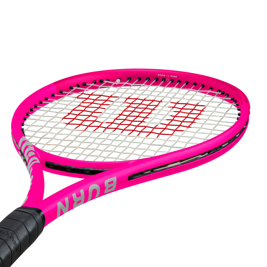 Buy Neon Pink Burn V6 105 S Tennis Racket online - Wilson Australia