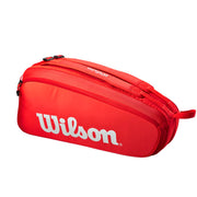 Super Tour 6Pk Tennis Bag - Red