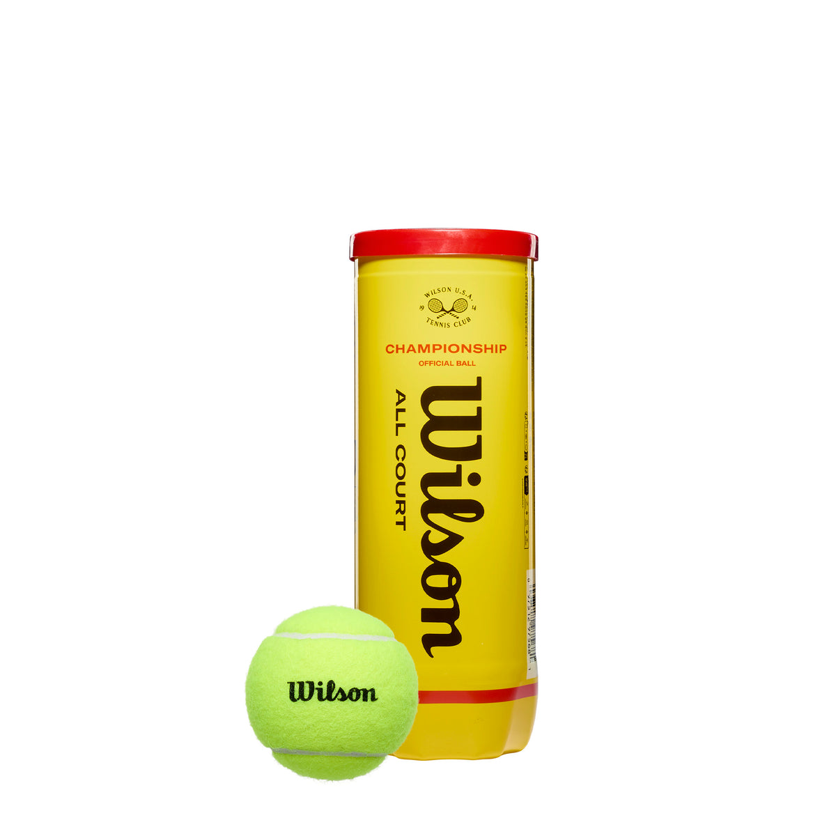 Championship Legacy 3 Ball Can Yellow