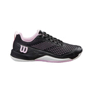 Rush Pro 4.5 Women's Tennis Shoe - Black / Black / Pirouette