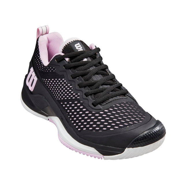 Rush Pro 4.5 Women's Tennis Shoe - Black / Black / Pirouette