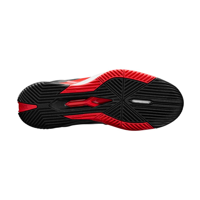 Rush Pro 4.5 Men's Tennis Shoe - Black, Infrared, White