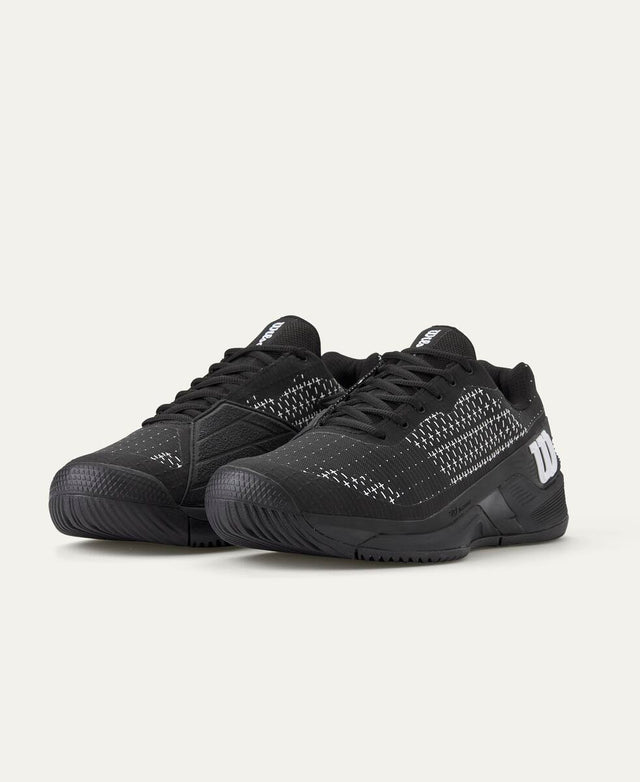 Rush Pro Extra Duty Men's Tennis Shoe - Black, Black, White