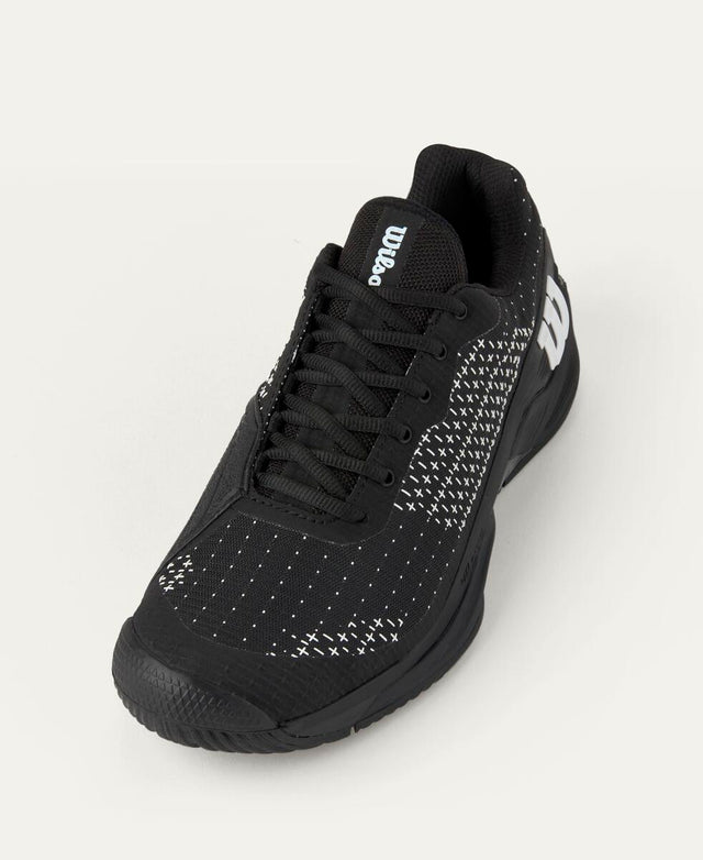 Rush Pro Extra Duty Men's Tennis Shoe - Black, Black, White