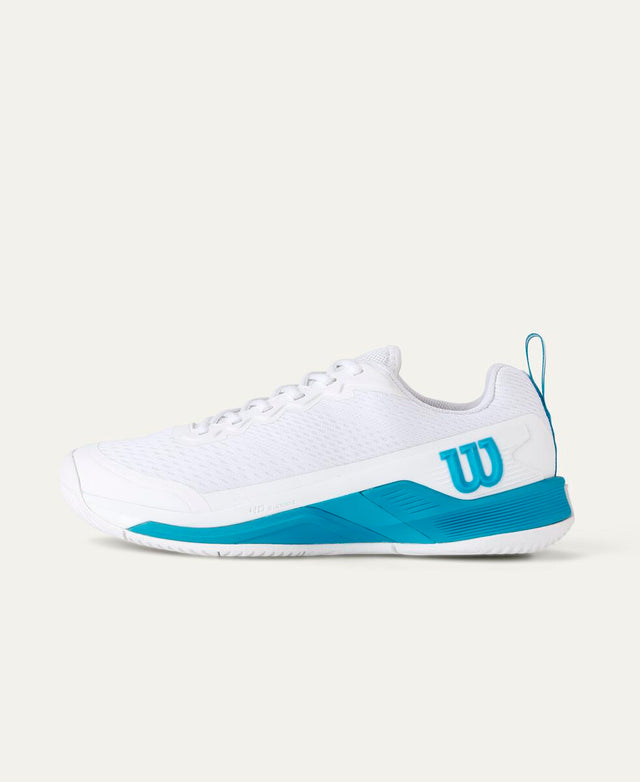 Rush Pro 4.5 Men's Tennis Shoe - White, White, Atomic Blue