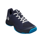 Rush Pro Junior L Tennis Shoe - Navy Blazer, White, Atomic Blue
