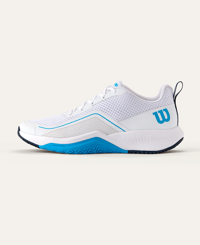 Rush Pro Lite Men's Tennis Shoe - White, Atomic Blue, Navy Blazer