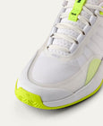 Intrigue Tour Women's Tennis Shoe - White, Safety Yellow, Navy Blazer