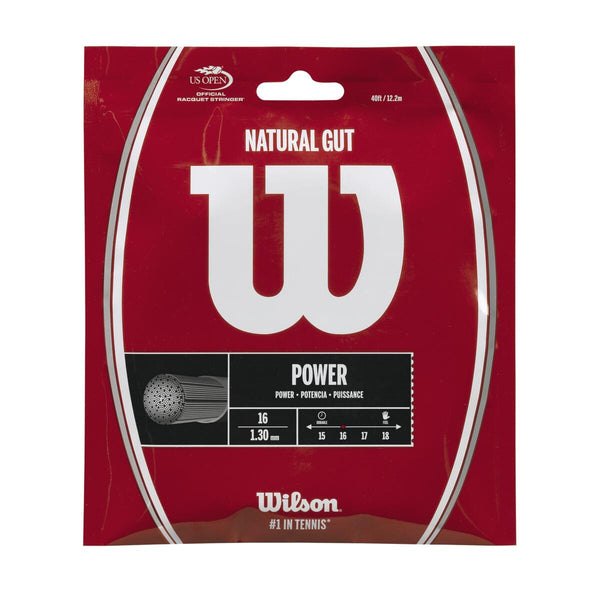 Natural Gut 16 Tennis String - Set