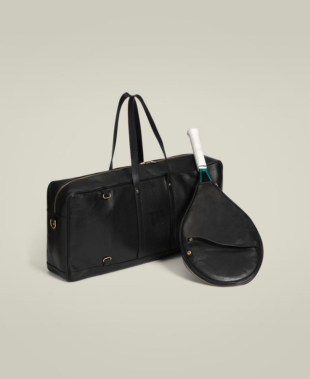 Showman Leather Tennis Bag