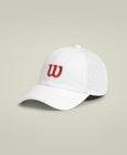 Laser-Cut Performance Cap - Bright White