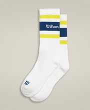 Crew Stripe Script Socks
