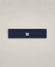 Wilson Wide Headband - Classic Navy