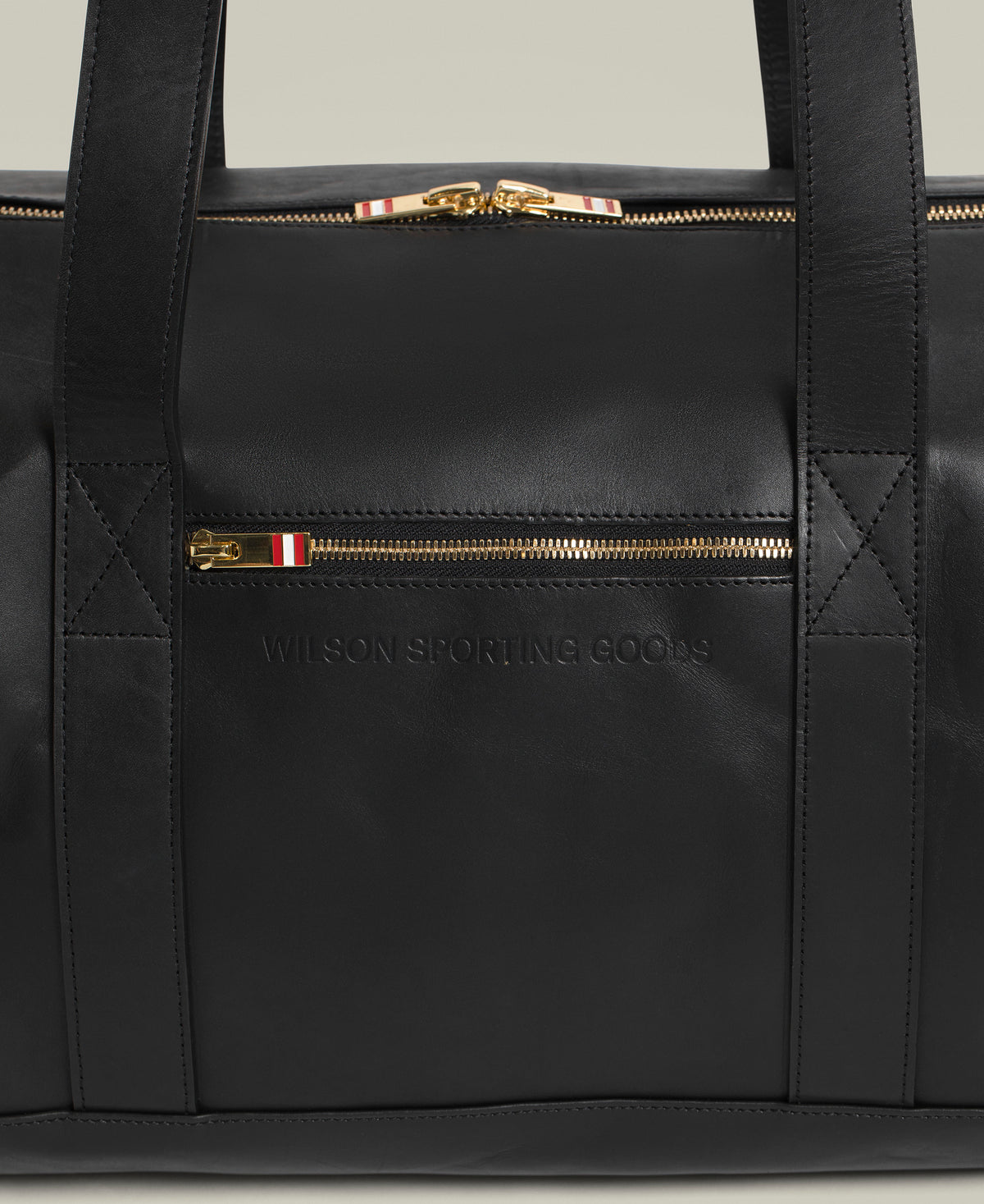 Two-a-Day Leather Duffle