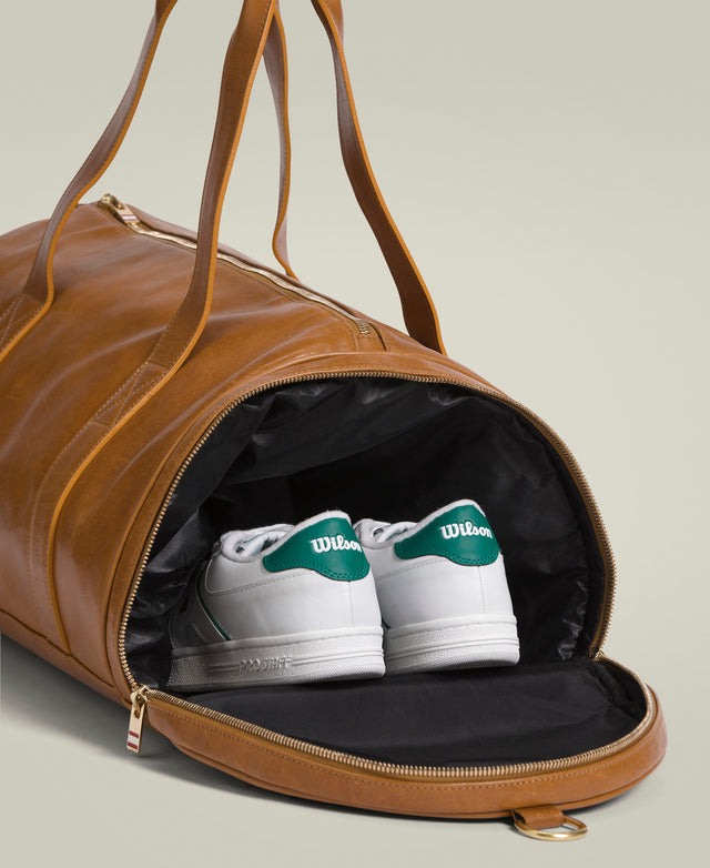 Two-a-Day Leather Duffle