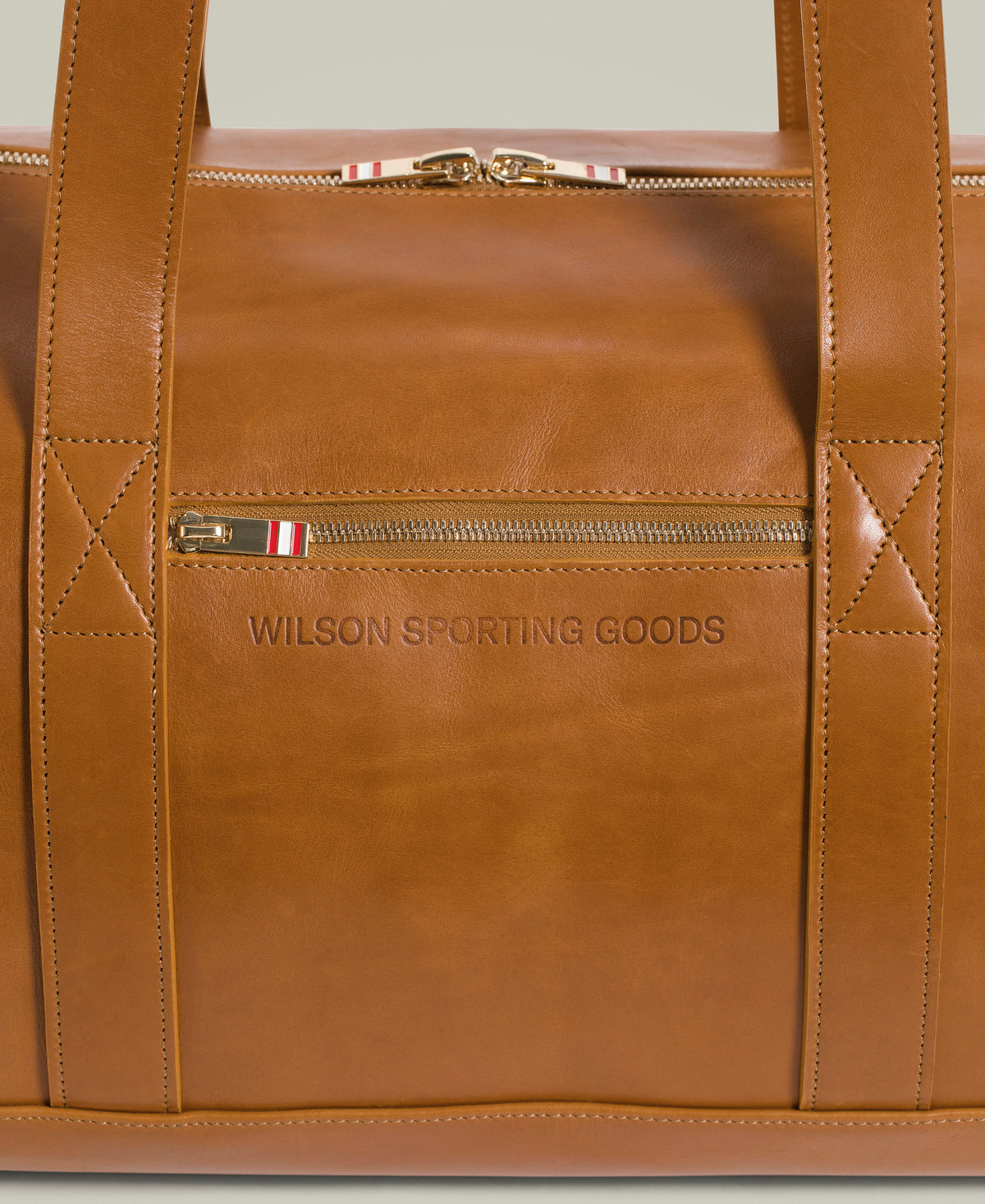 Two-a-Day Leather Duffle
