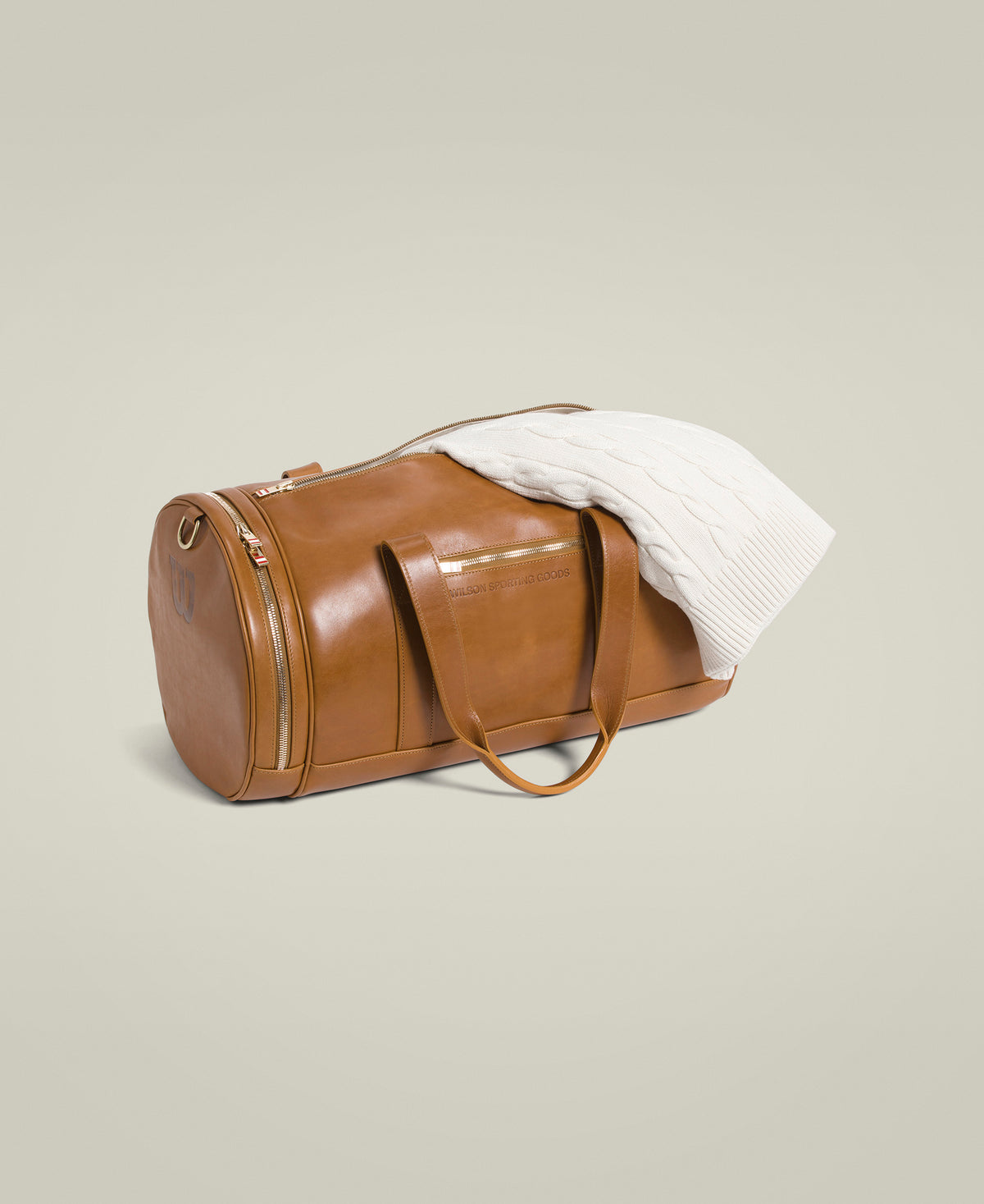 Two-a-Day Leather Duffle