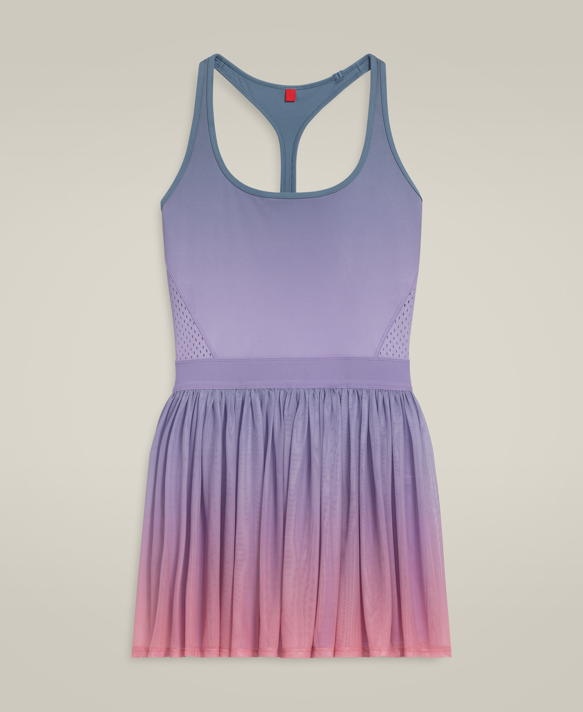 Headliner Tennis Dress - Slate Blue Ombre