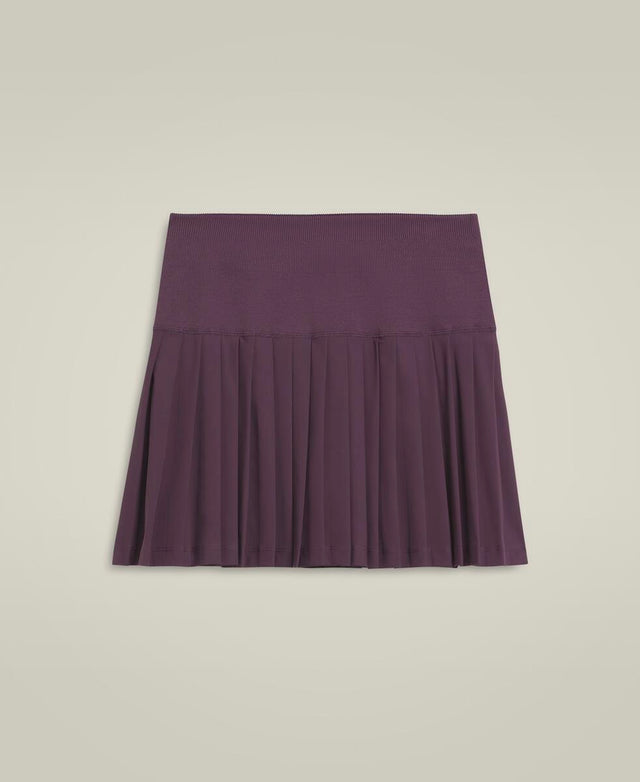 Midtown Tennis Skirt - Plum