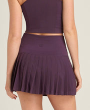 Midtown Tennis Skirt - Plum