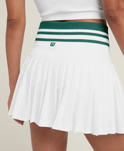 Midtown Tennis Skirt - Bright White/Field Green