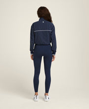 Davenport Woven Popover - Classic Navy Pinstripe