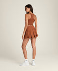 Classic Pleated Mini Skirt