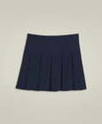 Classic Pleated Mini Skirt - Classic Navy