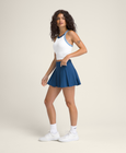 Classic Pleated Mini Skirt