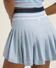 Midtown Wrap Tennis Skirt - Blue Fog