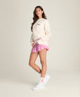 Varsity Crewneck Knit Sweatshirt