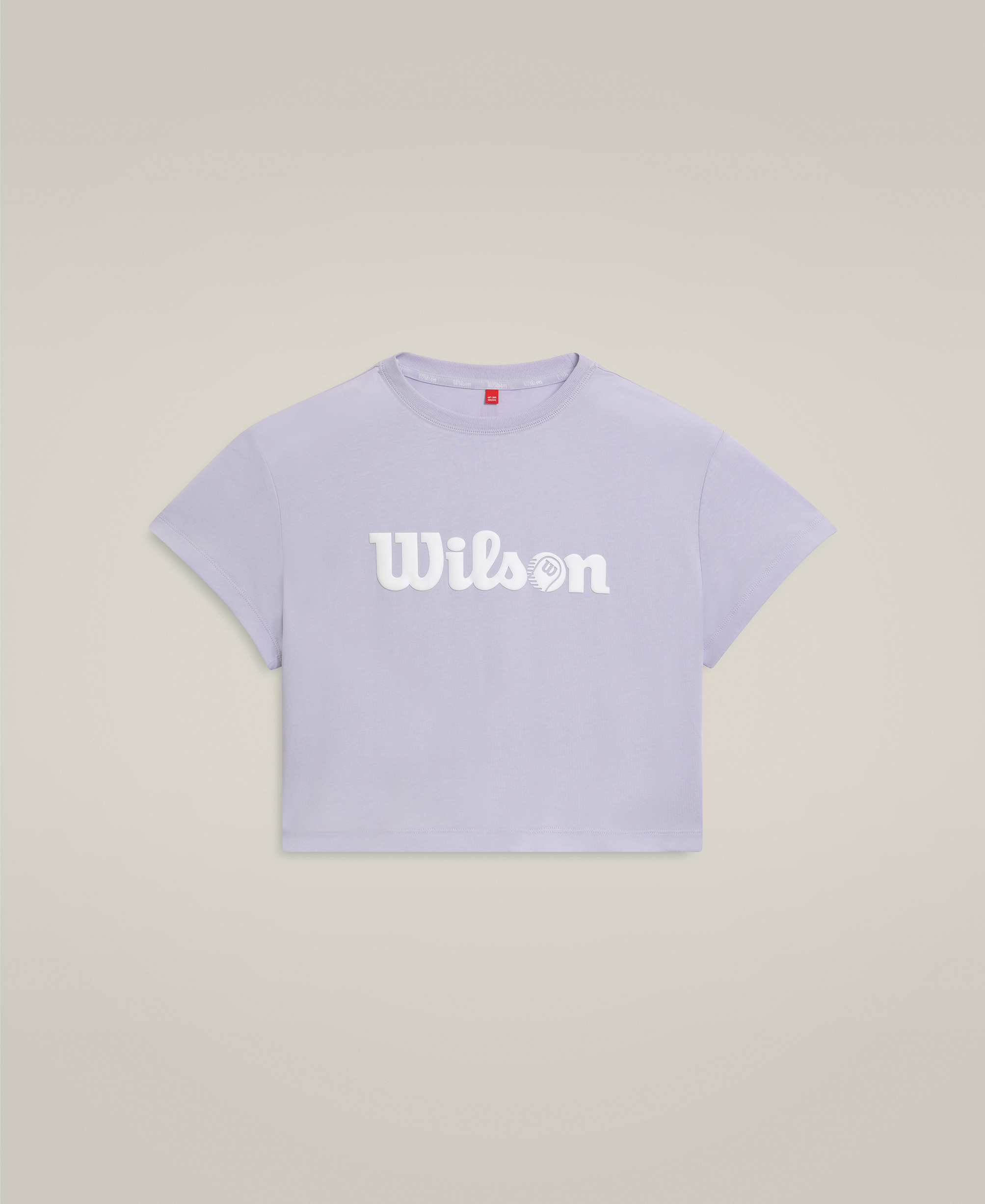 Harper Crop Tee - Lavender