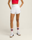 Split Court Short - Bright White