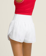 Split Court Short - Bright White