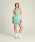 Midtown Geo Mesh Tennis Skirt